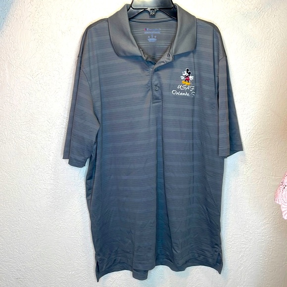 Champion USAF Orlando, FL Mickey Mouse Polo - Picture 2 of 8